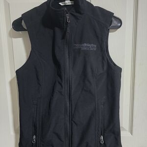 Black Zip-Up Vest